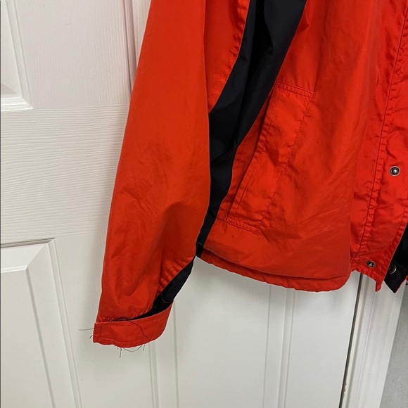 Chaps Vibrant Red and Black Hooded Jacket - Picture 5 of 6